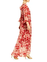 Luzon Floral Column Maxi Dress