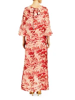 Luzon Floral Column Maxi Dress