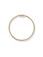 Box Chain Bracelet 18K Yellow Gold, 2.7MM