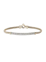 JH Essentials Pavé 14K Yellow Gold & 0.68 TCW Diamond Bracelet