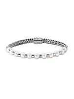 JH Essentials Sterling Silver & Cultured Freshwater Pearl Bracelet