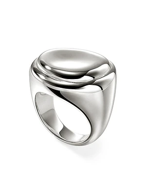 Pebble Sterling Silver Ring