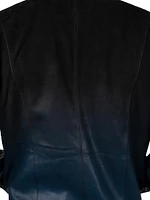 Leather Degrade Jacket