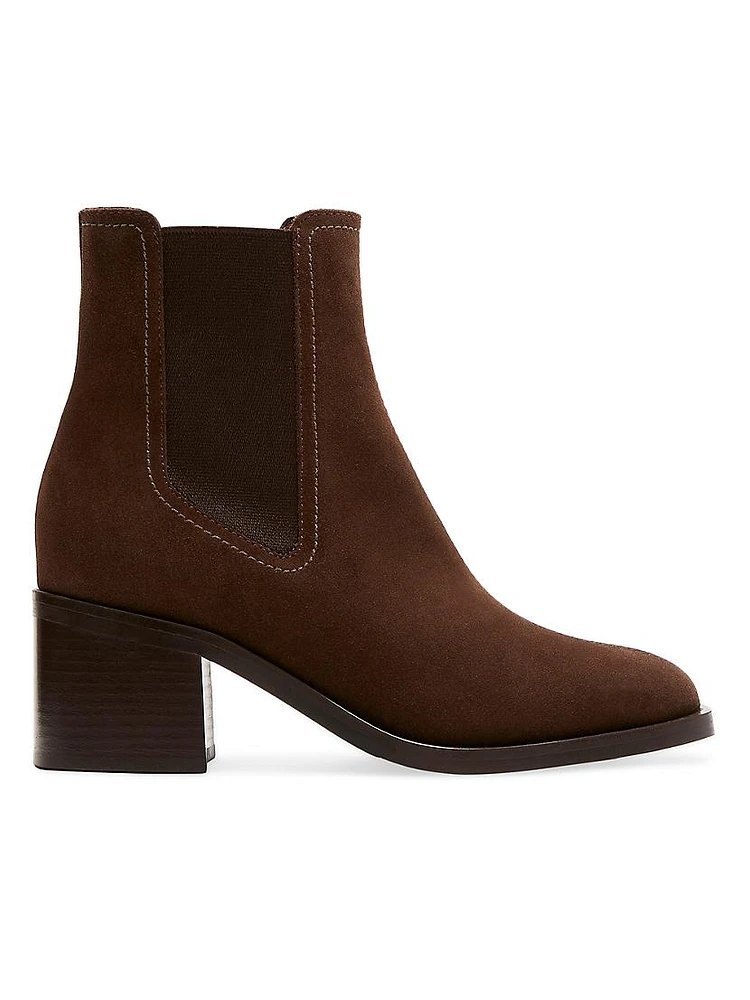 Joelle 60MM Waterproof Suede Booties