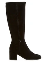 Jemma 60MM Suede Knee-High Boots