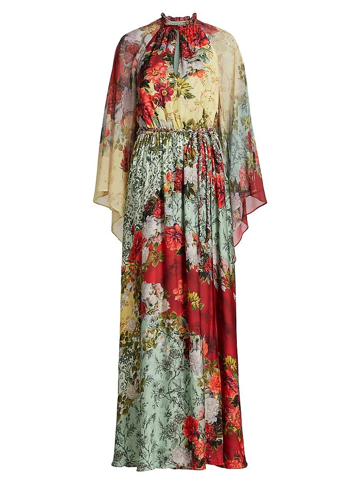 Malinda Printed Caftan Dress