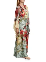 Malinda Printed Caftan Dress