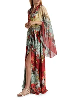 Malinda Printed Caftan Dress