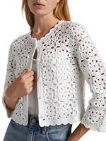 Anderson Crocheted Cardigan