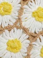 Reva Daisy Crochet Shell