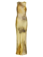 Jufre Anais Tie-Dye Maxi Dress