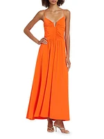 Ceibo Francine Notch Midi-Dress