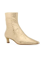 Cosmo 40MM Metallic Leather Booties