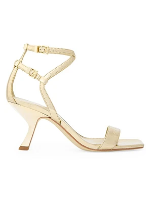 Darrington Mid Metallic Leather Sandals