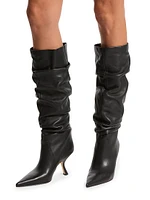 Luna Leather Slouchy Boots