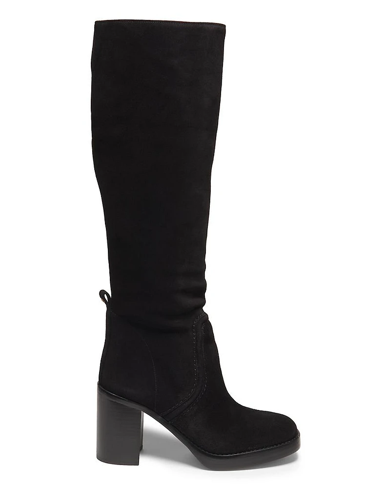 Hayden Suede Knee-High Boots