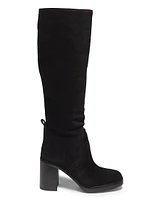Hayden Suede Knee-High Boots