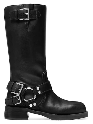 Crosby Moto 40MM Leather Boots