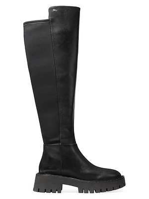 Asher 50MM Leather Knee-High Boots
