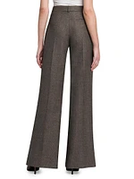 Wool Wide-Leg Trousers