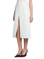 Altermat Slit Midi-Skirt