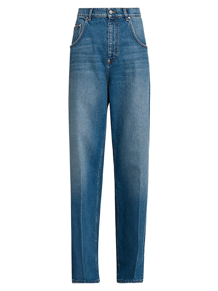 Baggy Tapered Jeans