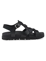 Crisscross Rubber Sandals