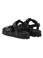 Crisscross Rubber Sandals