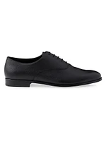 Saffiano Leather Oxford Shoes