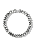 Curb Chain Bracelet in Platinum