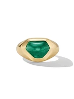 Shipwreck Signet Ring in 18K Yellow Gold