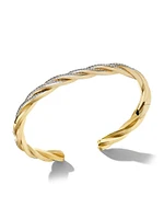 Helios Cuff Bracelet 18K Yellow Gold