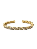 Helios Cuff Bracelet 18K Yellow Gold