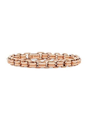 Streamline Double Heirloom Link Bracelet in 18K Rose Gold, 8MM