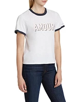 Amour Ringer T-Shirt