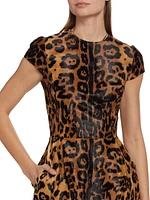 Jaguar Leather Minidress