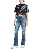 Cargo Flare Jeans