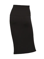 Enrica Knit Pencil Midi Skirt