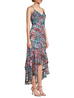 Royce Floral Midi-Dress