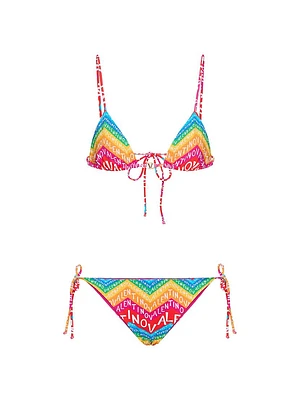 Chevron Lycra Bikini 24