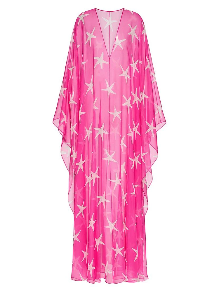 Starfish Chiffon Evening Dress