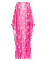 Starfish Chiffon Evening Dress