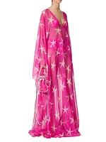 Starfish Chiffon Evening Dress