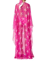 Starfish Chiffon Evening Dress