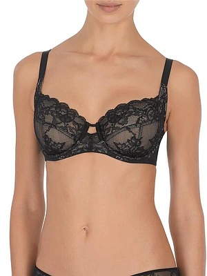 Statement Lace Side Support Bra