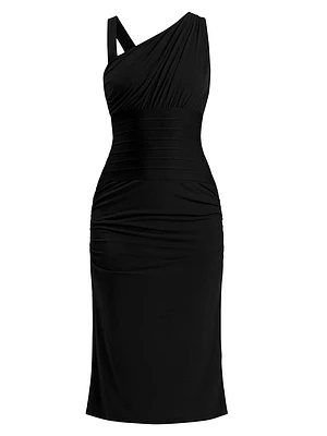 Ingrid One-Shoulder Sheath Dress