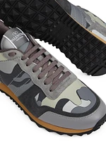 Rockrunner Camouflage Sneakers Nappa Fabric