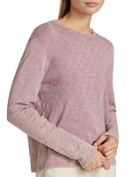 Slub Jersey Long-Sleeve T-Shirt