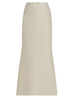 Frida Linen Maxi Skirt