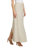 Frida Linen Maxi Skirt